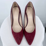 women Cole Haan Kyle Pump II Burgundy Shoes 8B