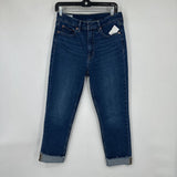 women Gap Vintage Slim High Rise Blue Jeans 29/8