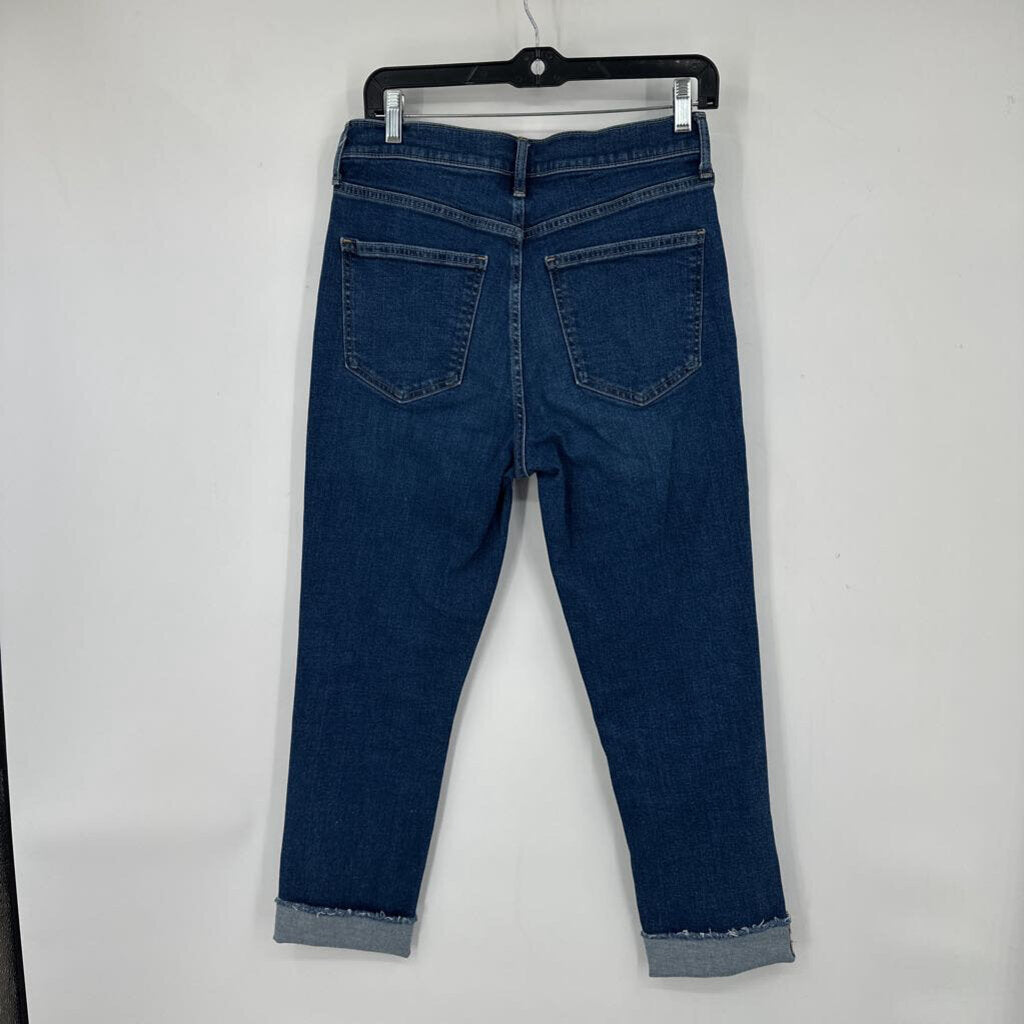 women Gap Vintage Slim High Rise Blue Jeans 29/8
