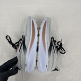 women Brooks Ghost 17 Sneakers White Black Rose Gold Shoes 7.5