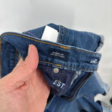 women Gap High Rise 4" Short Blue Shorts 28