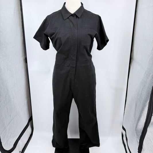 women Nooworks NWT Twill Coveralls Black Jumpsuit/Romper 5X