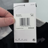women Nike NWT Standard Fit Mid Rise Full Length Black Pants XXL