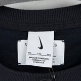 unisex Nike NWT Wool Blend Crewneck Black Sweatshirt XXL