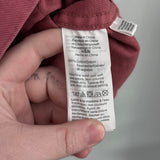 women Madewell Garment Dyed Ashwood Chore Coat Rose Jacket 3X