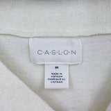 women Caslon Cardigan Cream Sweater 2X