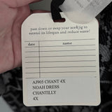 women Ace & Jig NWT Noah Dress in Chantilly Black White Dress 4X
