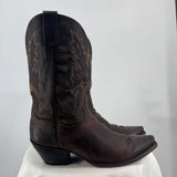 women Dan Post Western Boot DP 3548 Brown Shoes 9