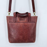women Madewell Small Transport Leather Crossbody Brown Saddle Purse