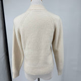 women Everlane Cashmere Crew Cream Sweater XS