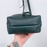 women Portland Leather Goods Small Bucket Bag Lagoon Green Blue Purse