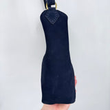 women Portland Leather Goods NWOT Small Suede Naomi Shoulder Bag Alaska Blue Purse