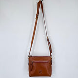 women Dooney & Bourke Florentine Allison Crossbody Natural Purse 8" H x 3" D x 8.5" L