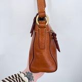 women Dooney & Bourke Florentine Allison Crossbody Natural Purse 8" H x 3" D x 8.5" L