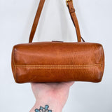 women Dooney & Bourke Florentine Allison Crossbody Natural Purse 8" H x 3" D x 8.5" L