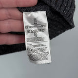 men Old Navy Cotton Blend Cable Knit Charcoal Gray Sweater XL