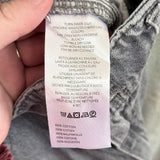women We the Free Mid Rise Barrel Archive Grey Jeans 31/12