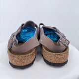 men Birkenstock Tokio Suede Clogs Faded Purple Shoes 44/11