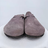 men Birkenstock Tokio Suede Clogs Faded Purple Shoes 44/11