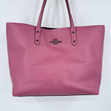 women Coach Town Tote Rose Pink Purse 13"L x 11.25"H x 6"D