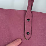 women Coach Town Tote Rose Pink Purse 13"L x 11.25"H x 6"D