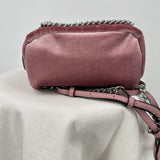 women Victoria's Secret Jeweled Velvet Mini Backpack Dusty Rose Purse