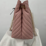 women Victoria's Secret NWT The Victoria Shoulder Tote Orchid Blush Pink Purse