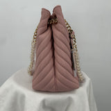 women Victoria's Secret NWT The Victoria Shoulder Tote Orchid Blush Pink Purse