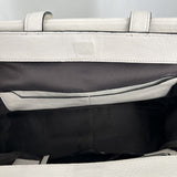 women Calvin Klein Platinum Crossbody Satchel Ivory Purse