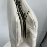 women Calvin Klein Platinum Crossbody Satchel Ivory Purse