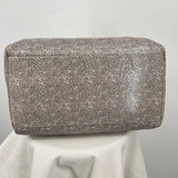 women Calvin Klein Python Duffle Cream & Gray Purse