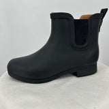 women Chooka Rubber Chelsea Boots Black Shoes 8