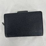 women Coach Snap Wallet Black Purse
