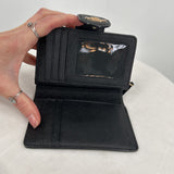 women Coach Snap Wallet Black Purse