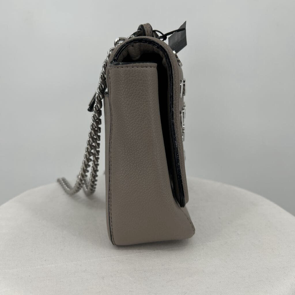 Victoria’s Secret Stylish Studded Crossbody Bag beige Purse