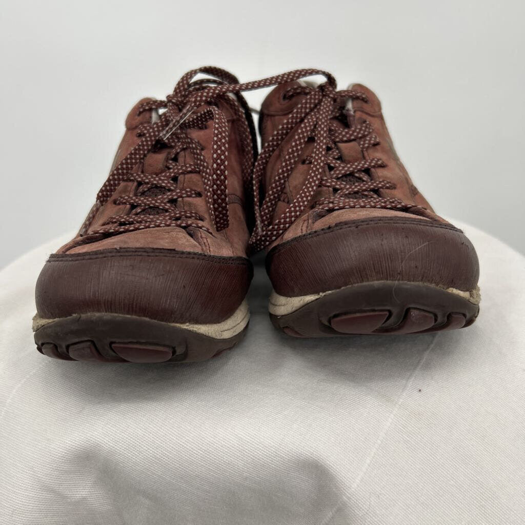 women Dansko Paisley Waterproof Trail Hiking Sneaker Rust Brown Shoes 37/6.5
