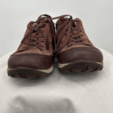 women Dansko Paisley Waterproof Trail Hiking Sneaker Rust Brown Shoes 37/6.5
