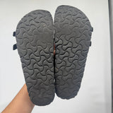 women Birkenstock Franca Patent Sandal Black Shoes 38/7