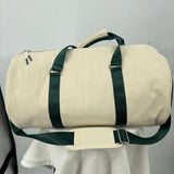 women All-In Summit Duffle Cream and Green Purse