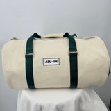 women All-In Summit Duffle Cream and Green Purse
