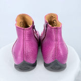 unisex John Fluevog NWOT Peacemaker Alaa Leather Boots with Outseams Orchid Purple Shoes M8/W10