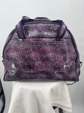 women Kathy Von Zeeland Weekender Purple Purse