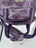 women Kathy Von Zeeland Weekender Purple Purse
