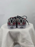 men Vans x Disney NWOT Alice in Wonderland Cheshire Cat Sneakers Pink Black White Shoes 10