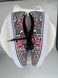 men Vans x Disney NWOT Alice in Wonderland Cheshire Cat Sneakers Pink Black White Shoes 10