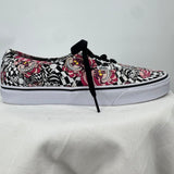 men Vans x Disney NWOT Alice in Wonderland Cheshire Cat Sneakers Pink Black White Shoes 10