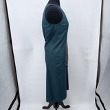 women Acne Studios 2016 Chen Pop Wrap Teal Dress FR 36/US 4