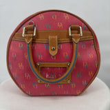 women Dooney & Bourke Y2K Canteen Mini Top Handle Bag Pink Multi Purse 8"x8"x4"