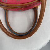 women Dooney & Bourke Y2K Canteen Mini Top Handle Bag Pink Multi Purse 8"x8"x4"