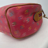 women Dooney & Bourke Y2K Canteen Mini Top Handle Bag Pink Multi Purse 8"x8"x4"